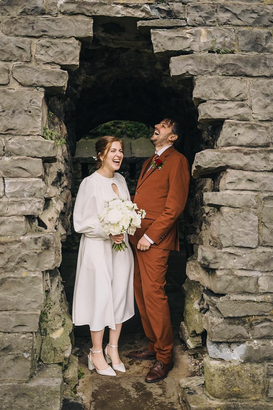 Haya & Greg | Gabrielle Civil Gown