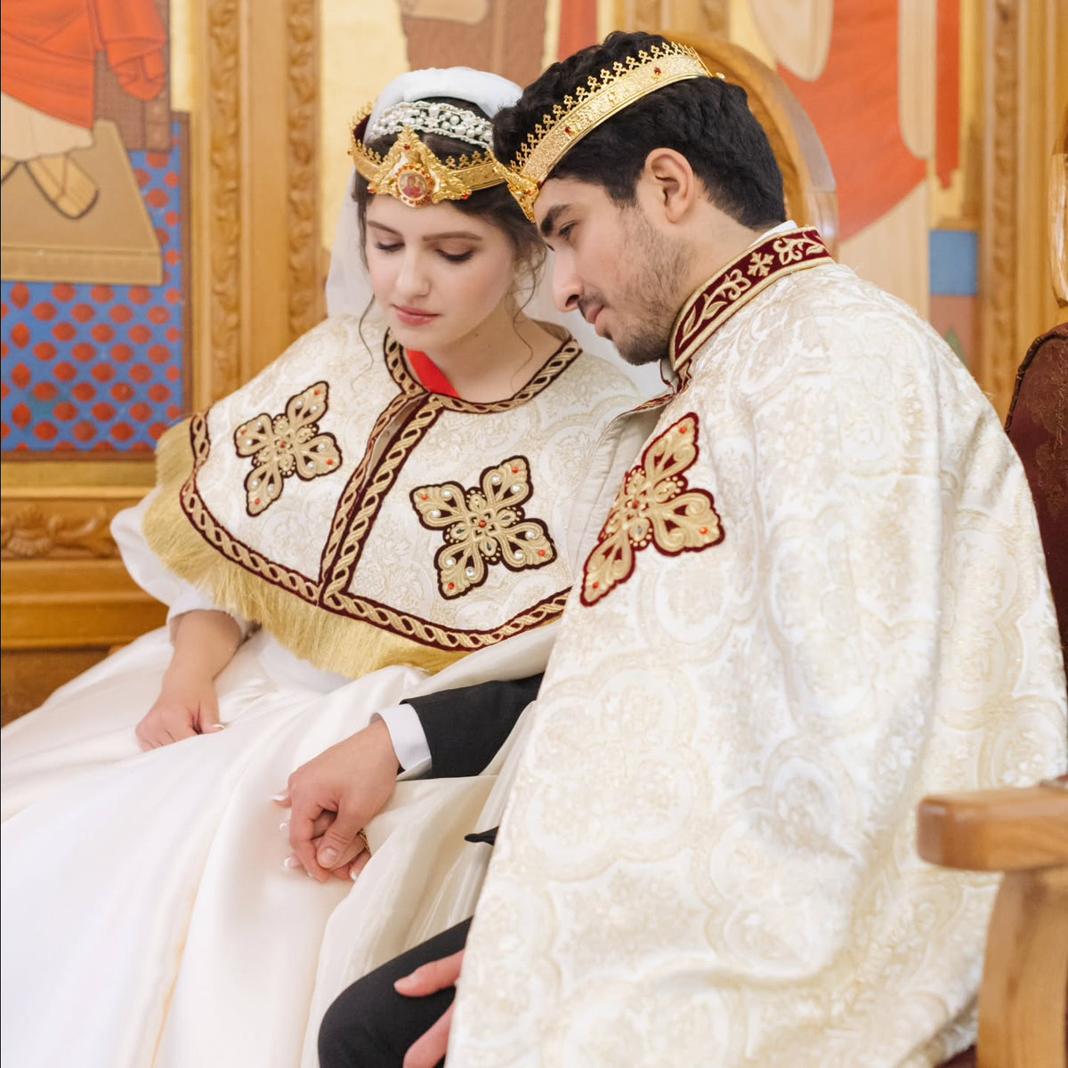 Meghan & Yousef | Clemence Gown